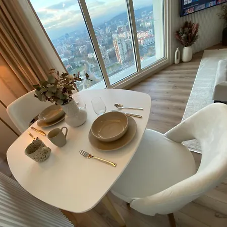 Appartement Panorama Sky & Wellness A Skopje